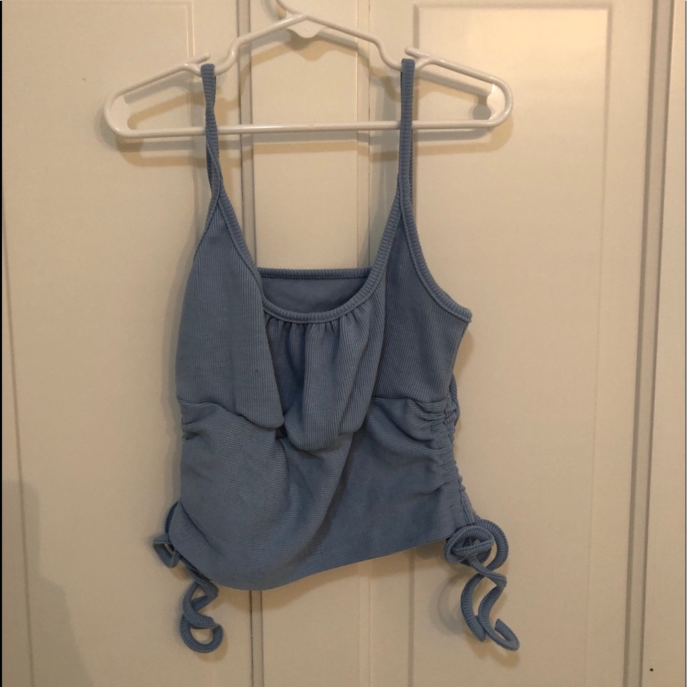 BLUE TANK TOP (NOT SURE WHERE FROM)